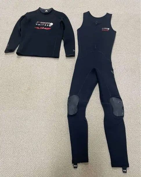 マズメ　ウェットスーツ　Ｌサイズ mazume×AIMSウェットスーツ 3点セット
