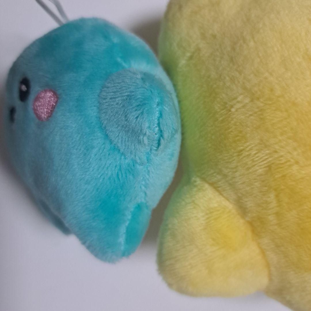 サーキュウーラちゃんのぬいぐるみ２個+黄色キーホルダー+ Waドイツピン