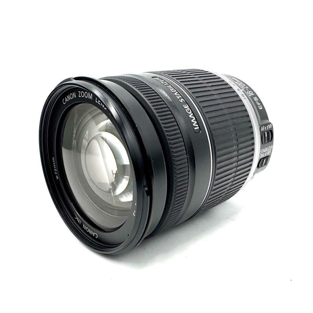 美品 キヤノン Canon EF-S 18-200mm F3.5-5.6 IS