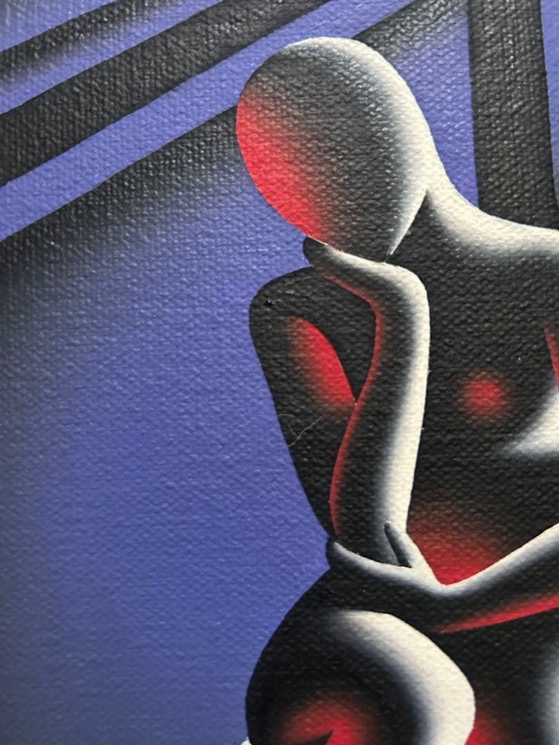 ☆マークコスタビ MARK KOSTABI 2001年 アクリル画1点物☆