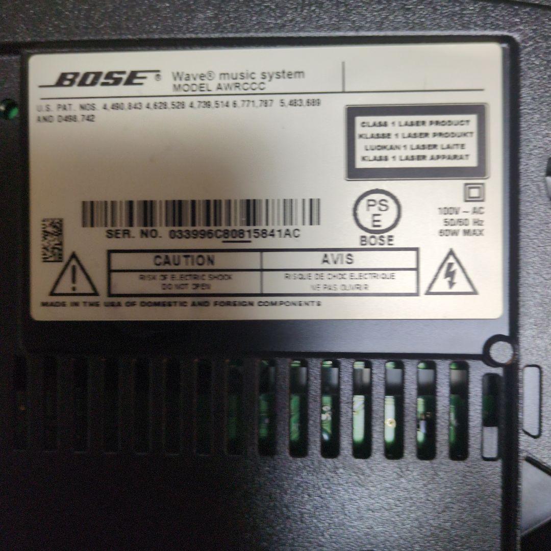 工場 直営 店テレビ・オーディオ・カメラ - Bose Wave Music System 完