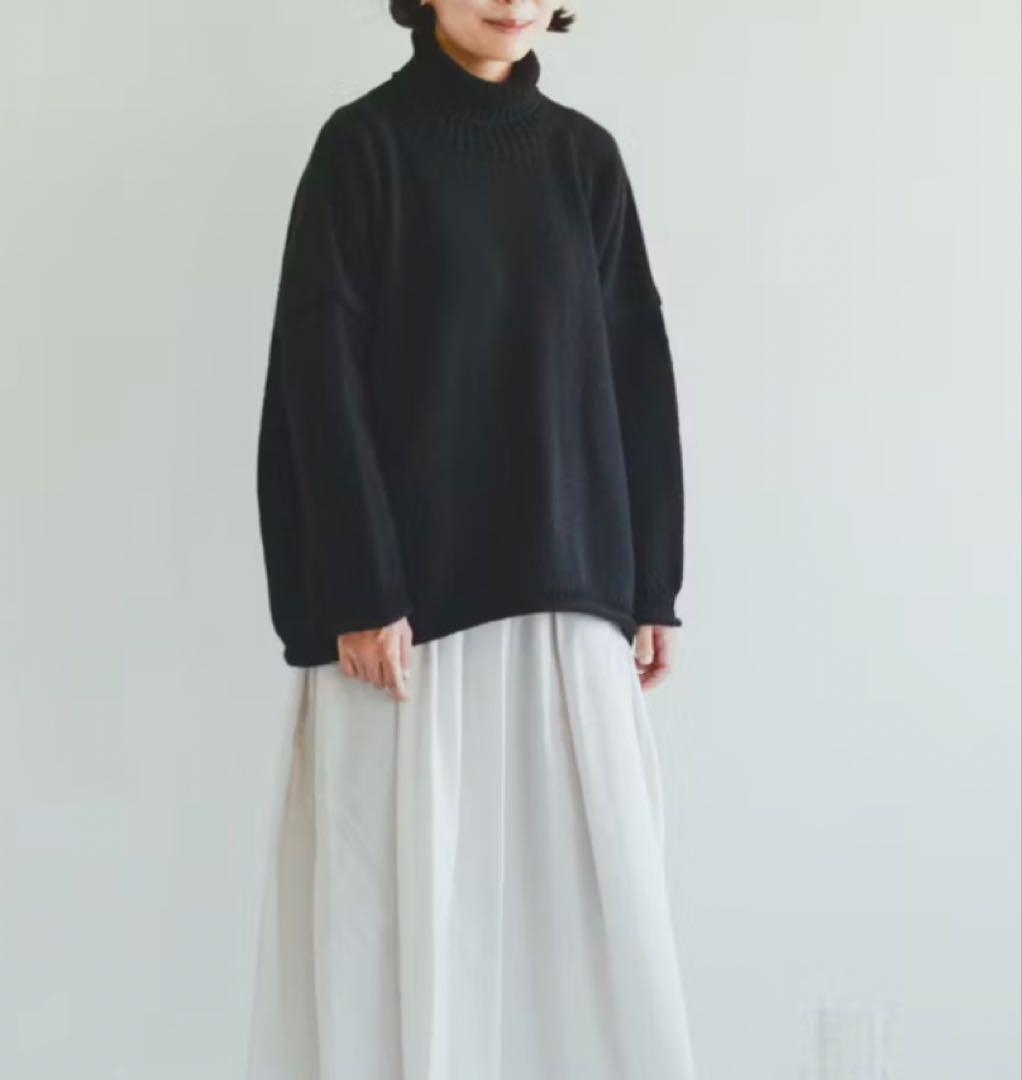 北欧暮らしの道具店、ユティリテ、ペルー製タートルネックセーター