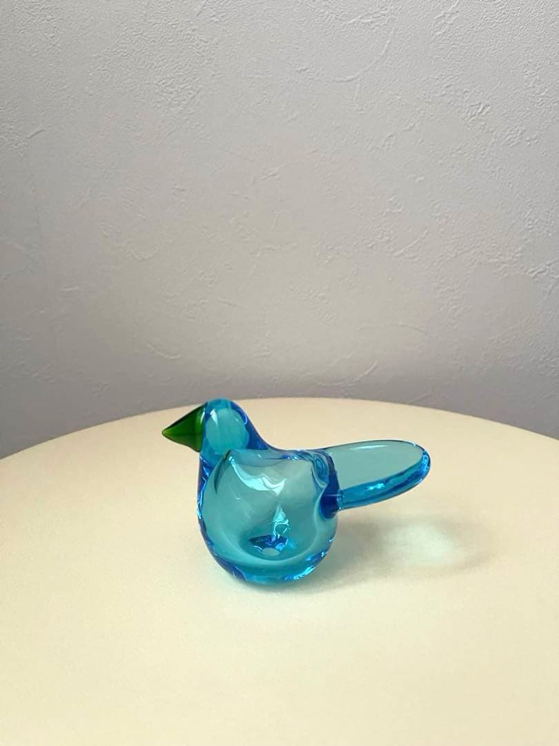 イッタラ バード シエッポ ライトブルー×グリーン scope - メルカリ