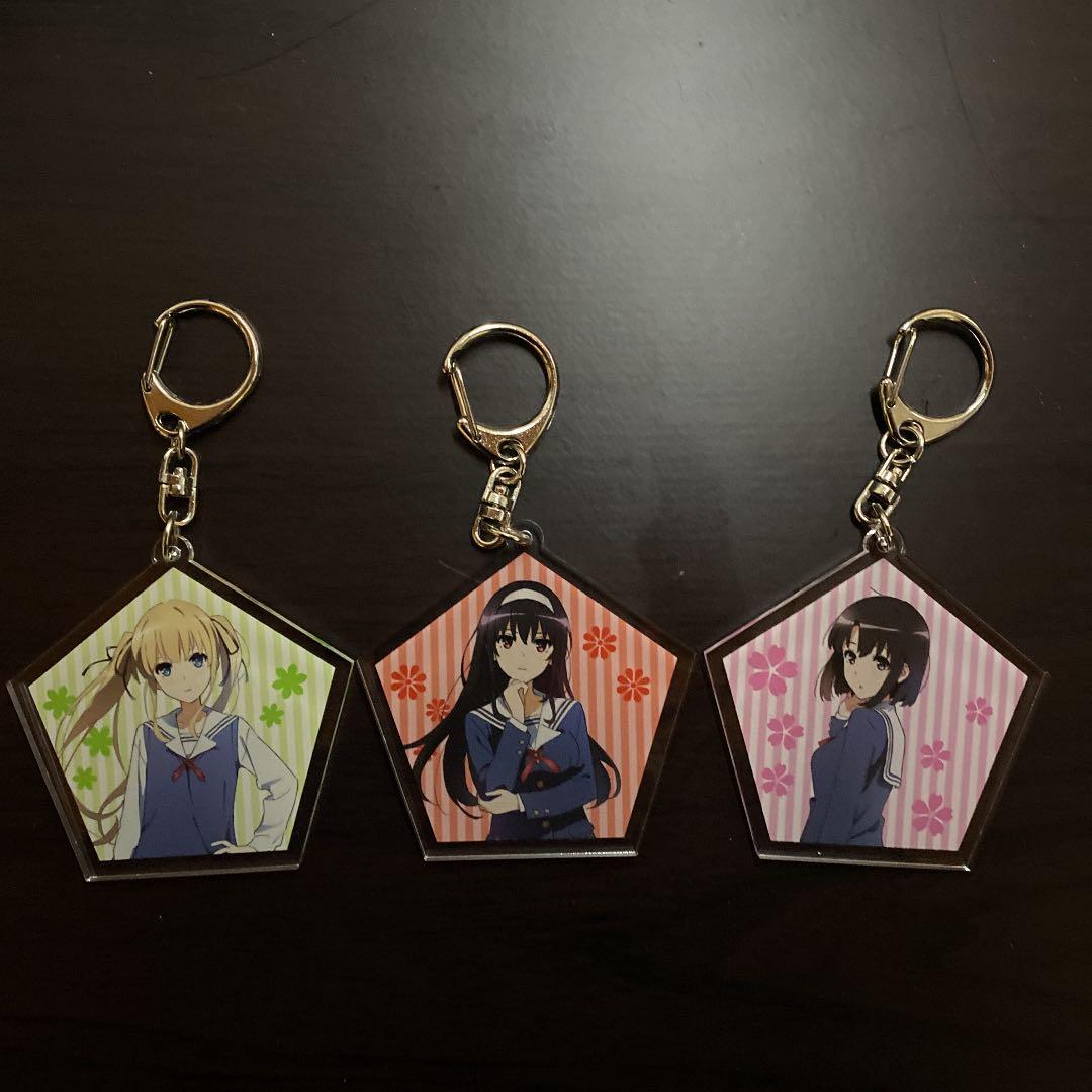 冴えない彼女の育て方 アクリルキーホルダー 3点セット - メルカリ