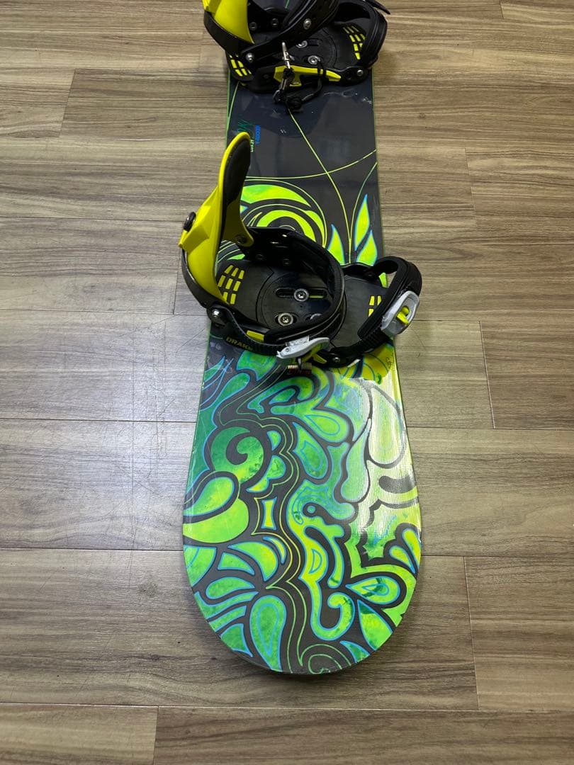 スノーボード Burton 139cm ビンディングDrake size S/M