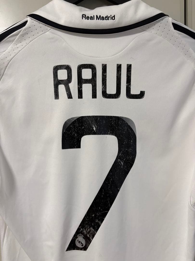 正規品】レアルマドリード 08/09 ラウール #7 CL仕様パッチ付 - メルカリ