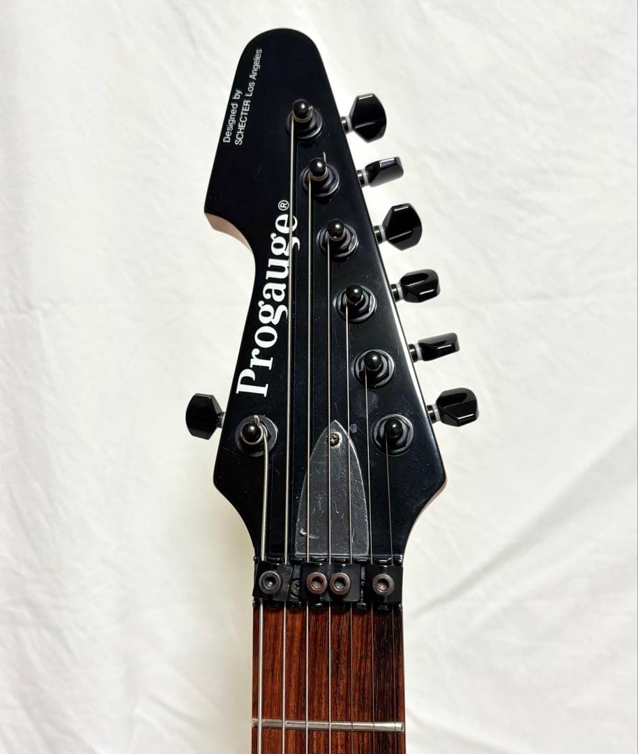新品弦張替済】Progauge 7弦ギター フロイドローズ シェクター - メルカリ
