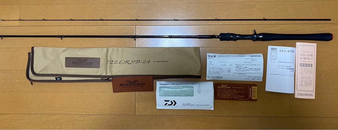 美品　ダイワ ハートランド HL 722LRSB-24 DAIWA（ダイワ） ハートランド 722LRSB-24 (2024年モデル) ベイト