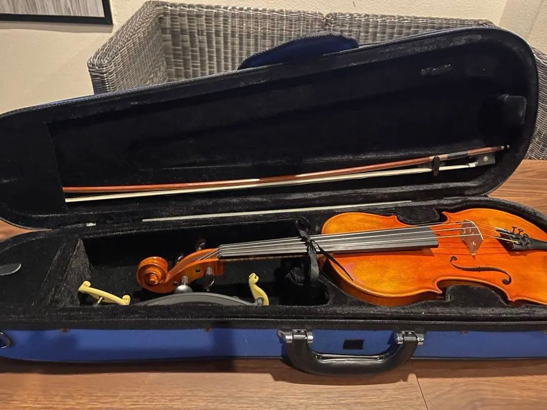 メンテナンス済み　アースミュージック　 バイオリン4/4 虎杢 ヴィンテージ ドイツ製 バイオリン 4/4 虎杢 - タイコーストリングス