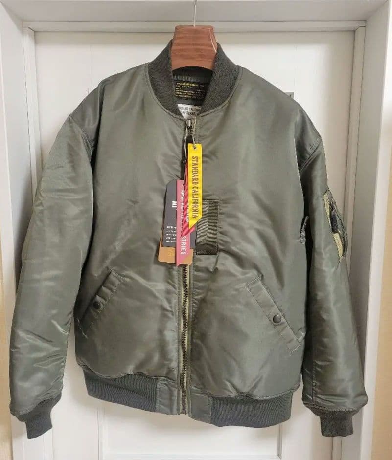 ALPHA × Standard California MA-1 - メルカリ