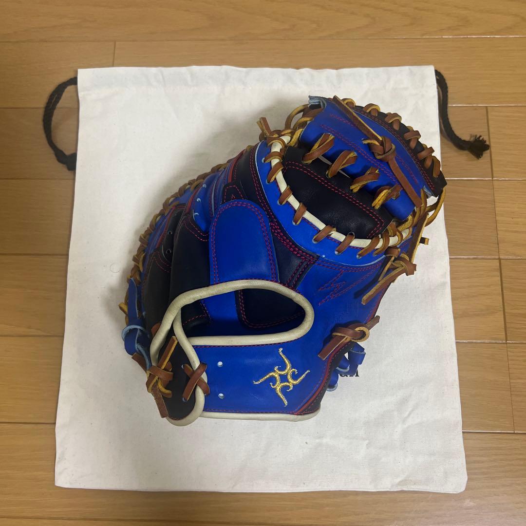 要　ＫＡＮＡＭＥ　軟式　キャッチャーミット　５周年記念モデル 型付け無料】要 KANAME 軟式キャッチャーミット 限定カラー 5周年記念