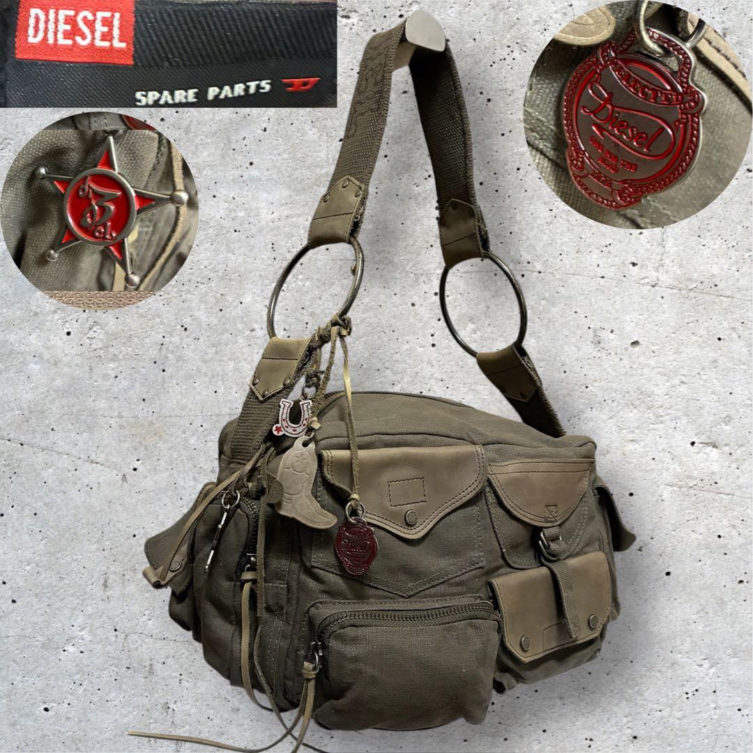 Archive Diesel grunge Shoulder bag y2k - メルカリ