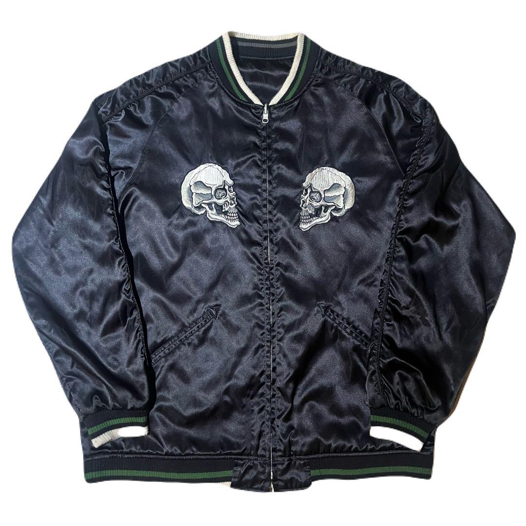 stussy スカル&スネーク スカジャン スタジャン XL old 00s - メルカリ