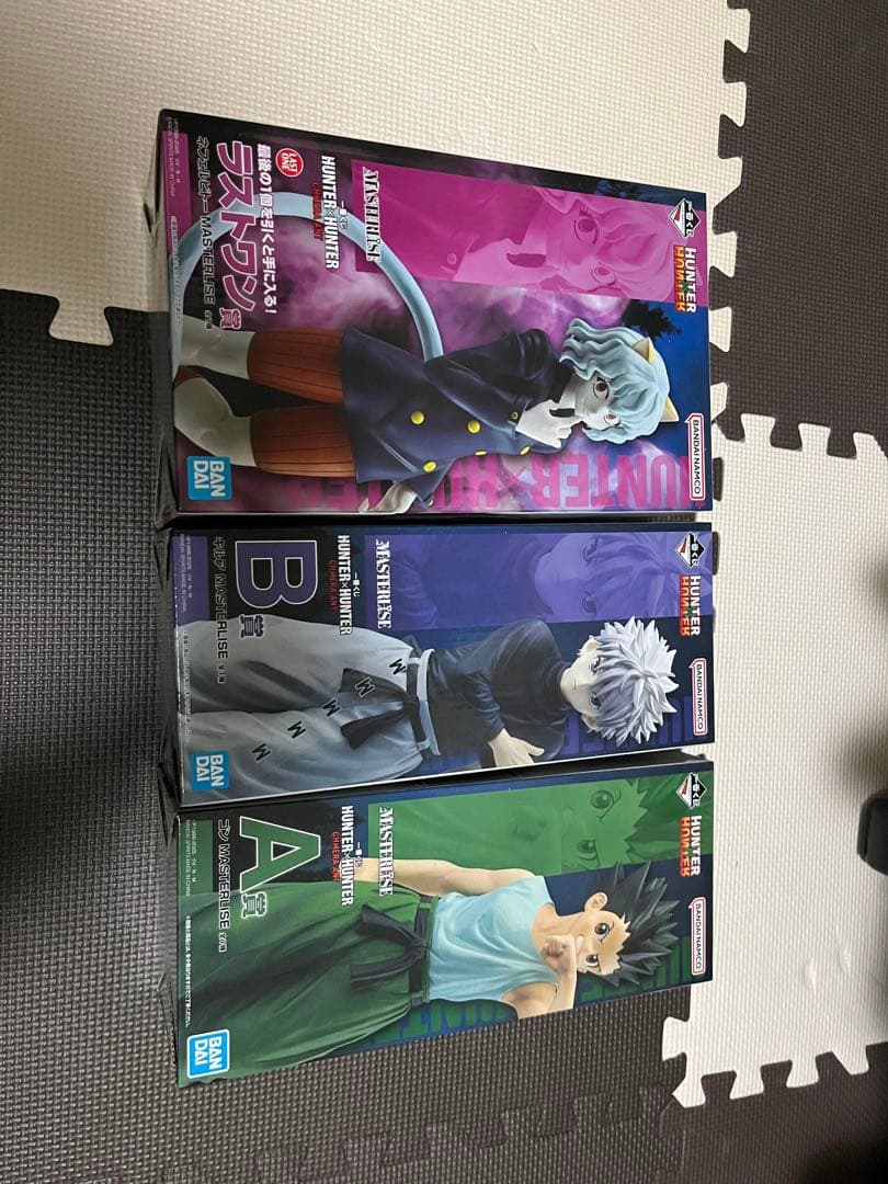 ゴンキルアピトーまとめ売り 一番くじ HUNTER×HUNTER CHMERA ANT 2 C賞 ゴン D賞 キルア E賞