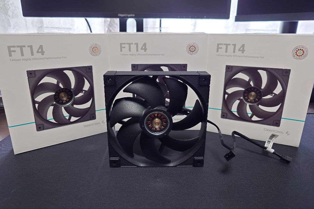 DeepCool FT14 140mm PCファン 3個セット FT14 - DeepCool