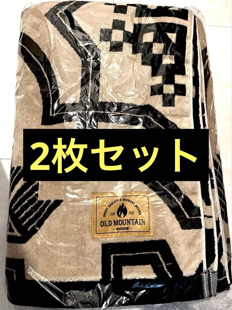 2枚KAKEMONO夏 ベージュ OLD MOUNTAIN オールドマウンテン kakemono.夏 | old mountain