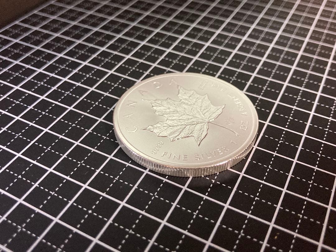 《カナダ》エリザベス 5ドル銀貨(2014年) ＊ケース付＊