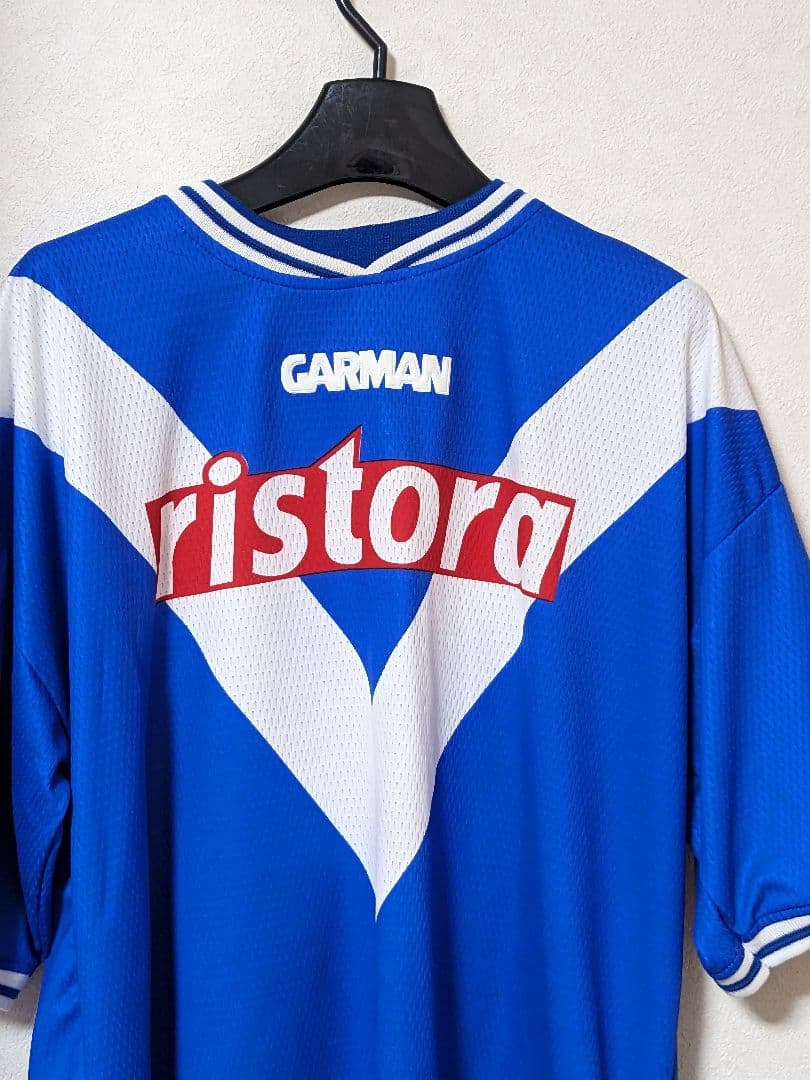 セリエAブレシア ロベルト・バッジョ直筆サイン入りユニホーム