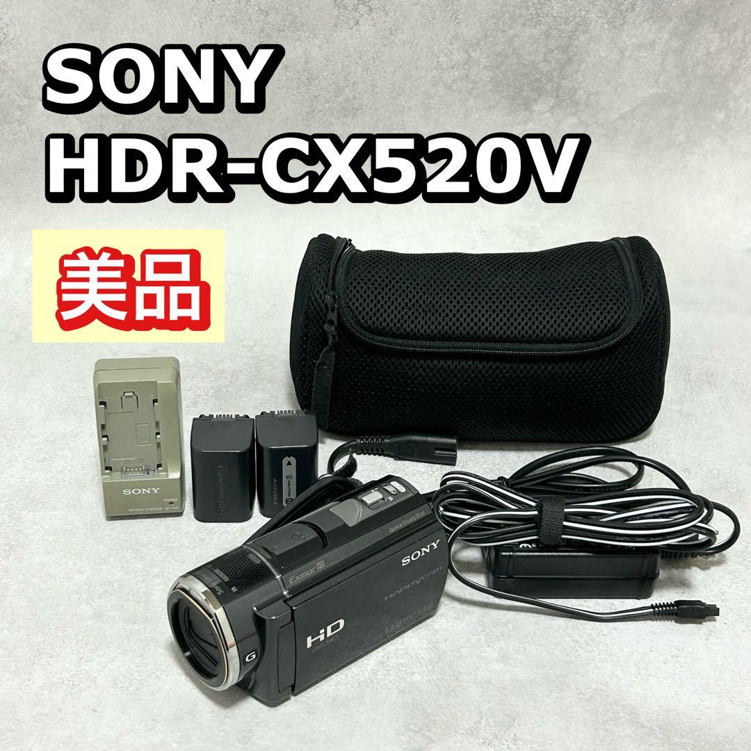 【美品】ソニー HDR-CX520V ビデオカメラ　ハンディカム Amazon.com : Sony HDR-CX520V 64GB Flash High Definition Camcorder