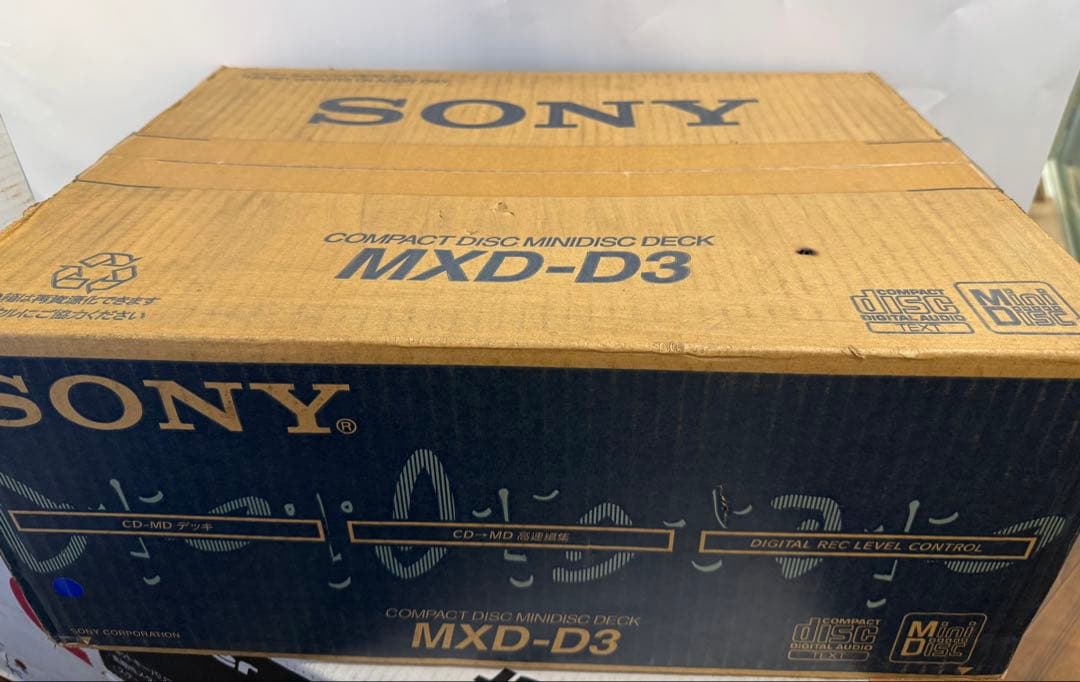 最終価格 SONY MXD-D3 箱入り未開封 コンパクトミニディスクデッキ Amazon.co.jp: SONY ソニー MXD-D3 CDプレーヤー/MDレコーダー 一体型