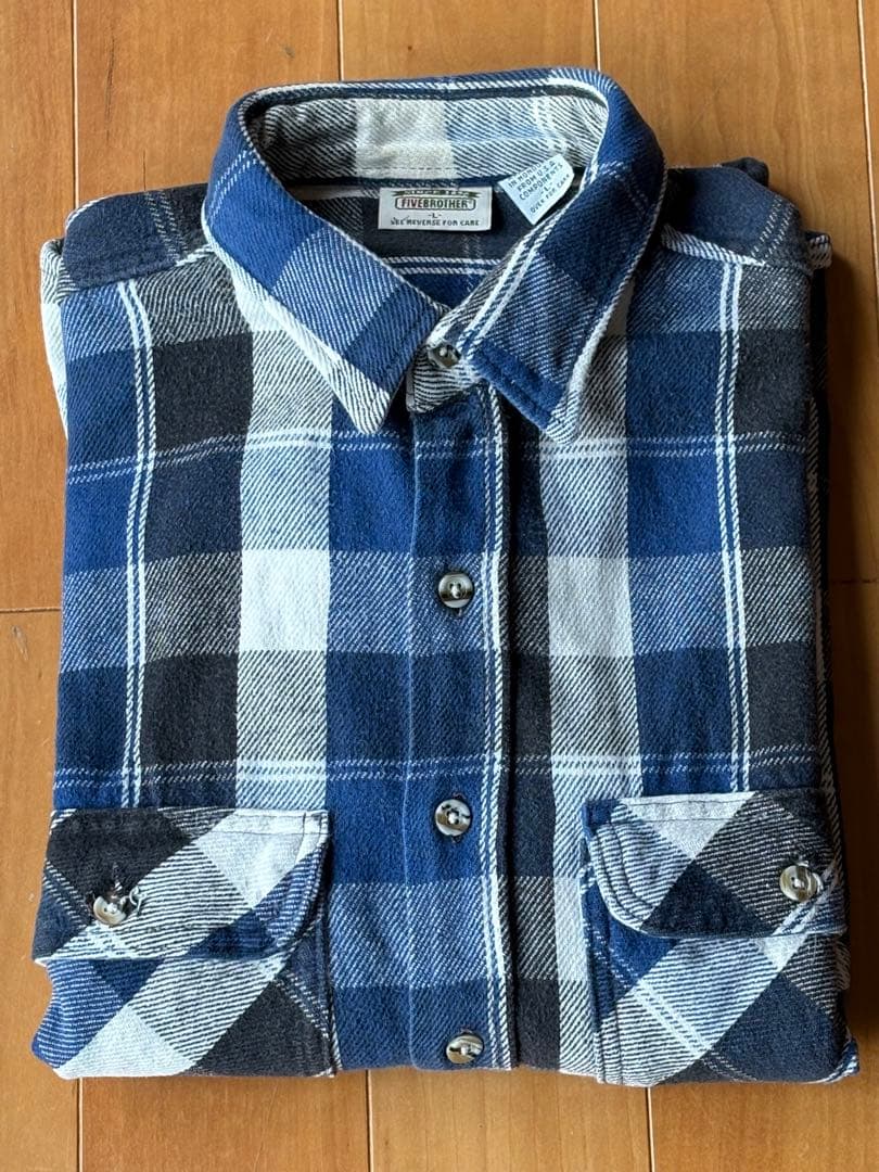 FIVE BROTHER ネルシャツ Lサイズ 楽天市場】[30%OFF]【FIVE BROTHER】(ファイブブラザー) フランネル