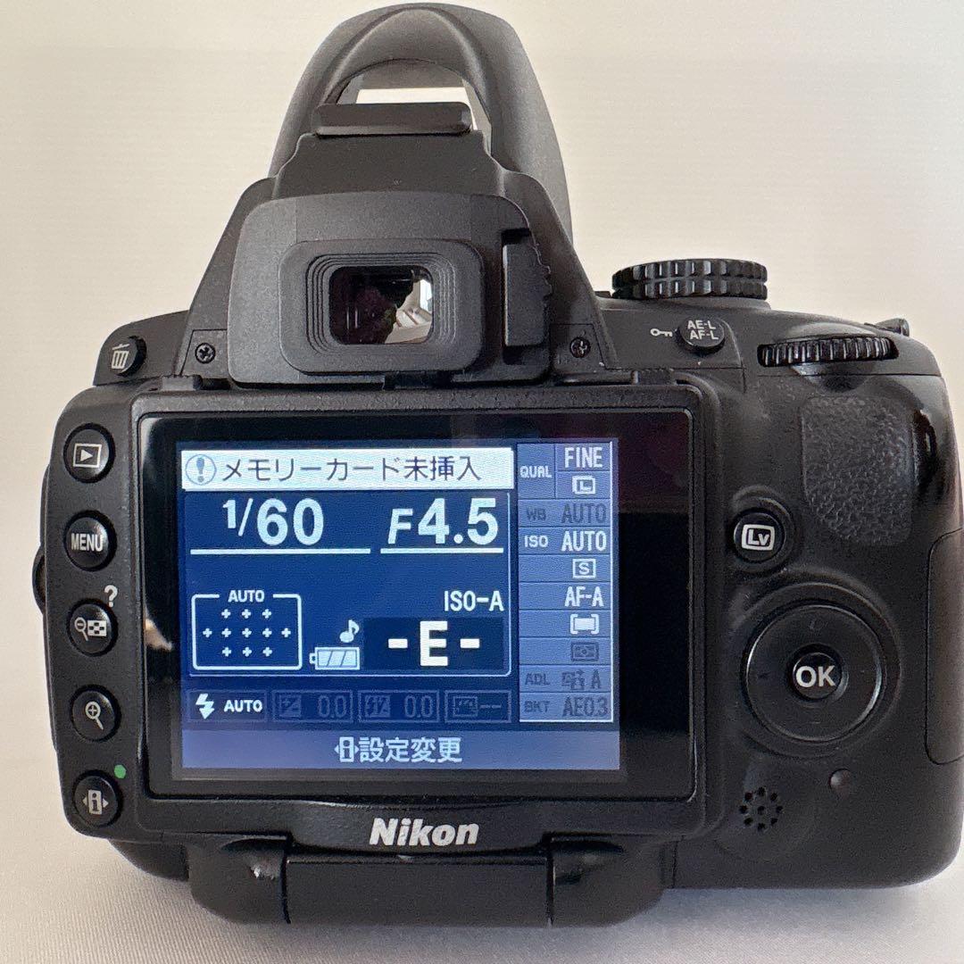 Nikon D5000 レンズセット 初心者おすすめ スマホ転送 一眼レフカメラ
