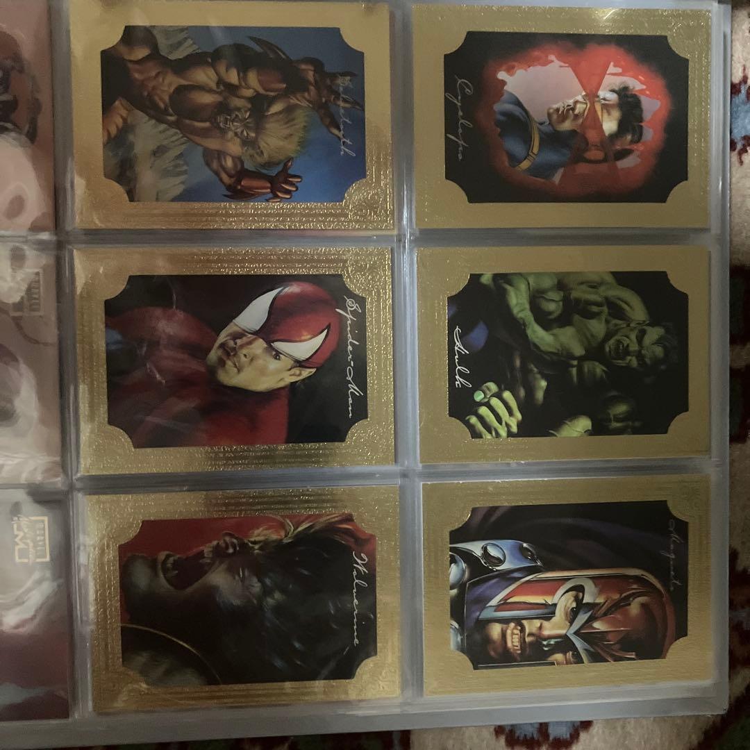 HIROちゃんさん専用【marvelマスターピース96】インサート6枚 1996 X-men Marvel Fleer Comic Trading Cards Spider-man - Etsy