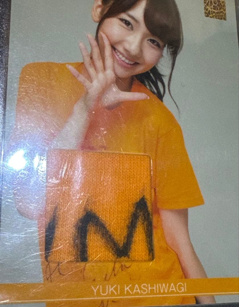 超激レア 柏木由紀 さん 写真集とチェキx2枚着用Tシャツ 切り抜きコレクション