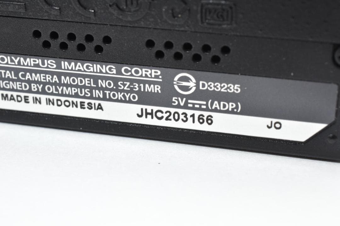 《 美品 》　オリンパス　OLYMPUS SZ-31MR ブラック　動作確認済み