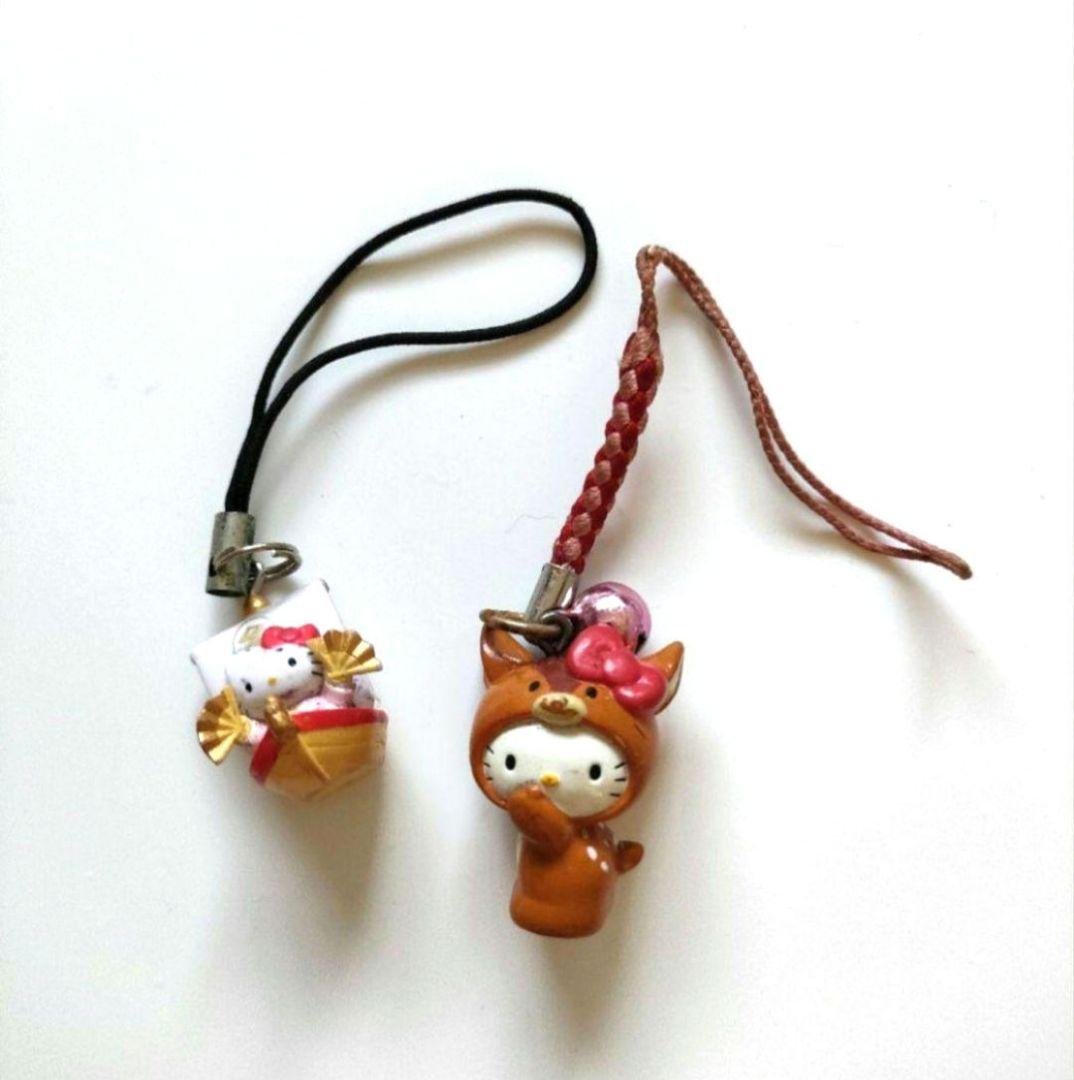 ご当地キティ 根付け 奈良限定 鹿キティ 香川限定 宝船キティ こんぴら