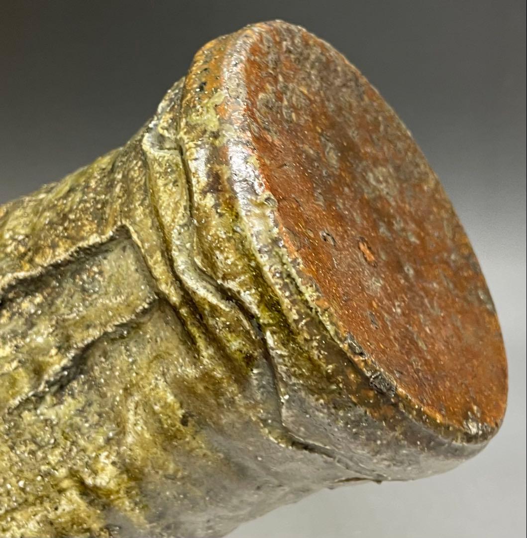 古伊賀 伊賀焼 耳付花入 合箱 e5016 - メルカリ