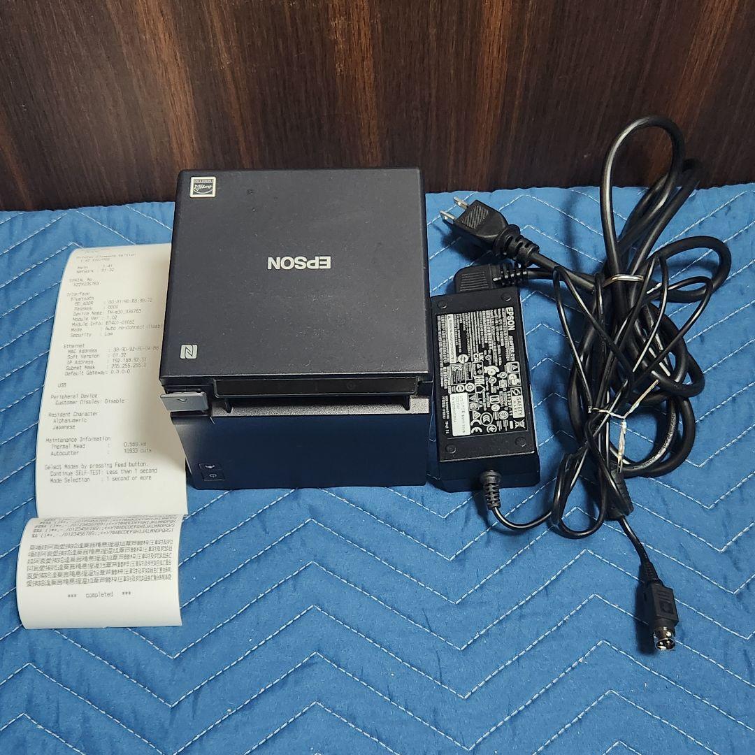 EPSON TM-m30 M335B レシートプリンター Bluetooth対応 - メルカリ
