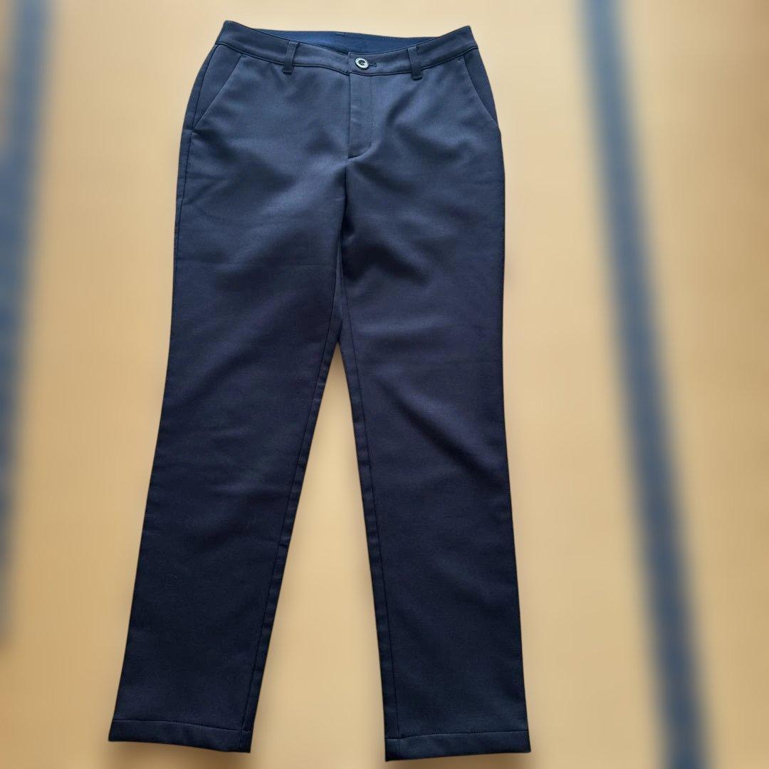 Z O Y 黒 スラックス バックポケット付 サイズ40 Z O Y 黒 スラックス バックポケット付 サイズ40 Z O Y 黒 スラックス