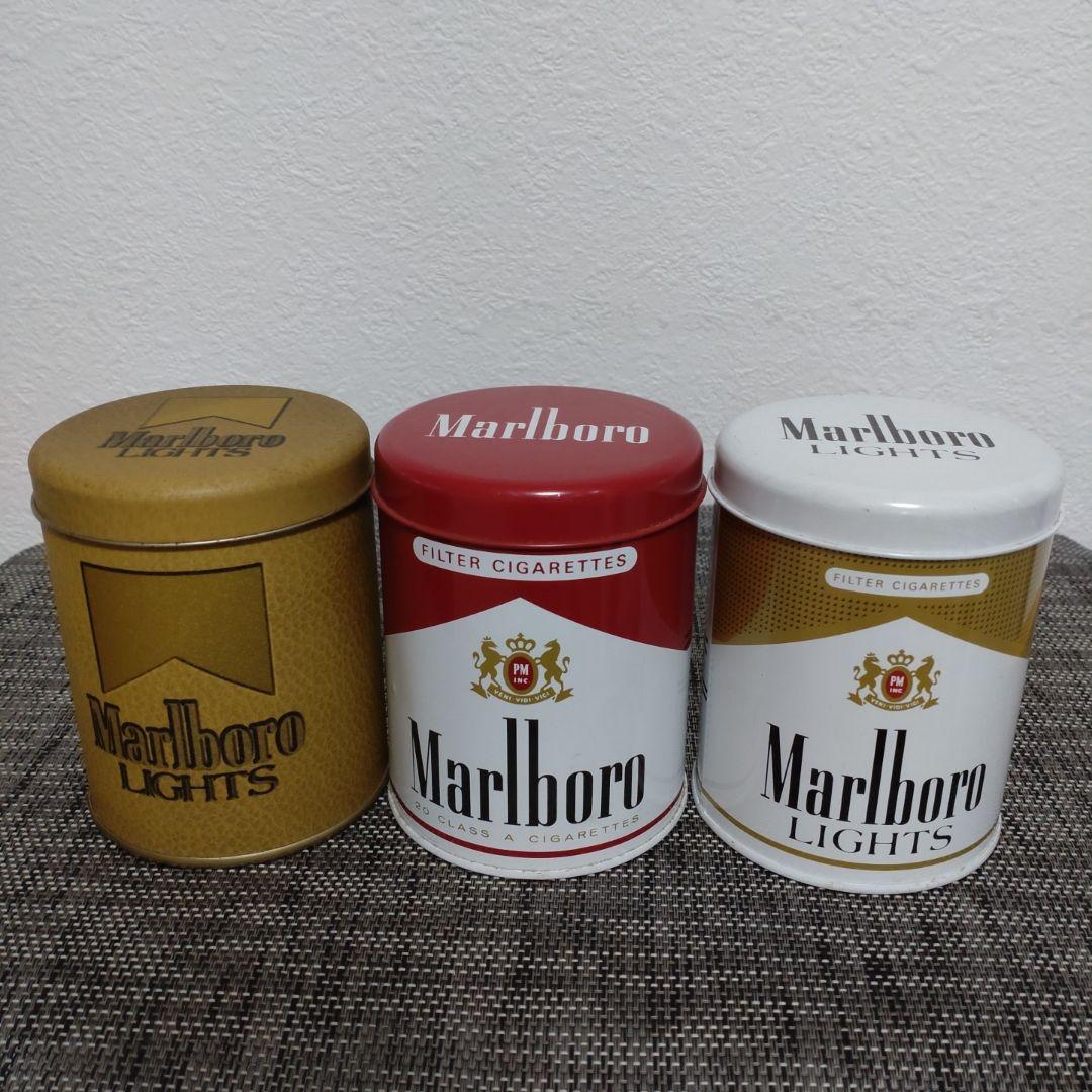 マールボロ Marlboro 非売品 灰皿缶 3種アソート - メルカリ