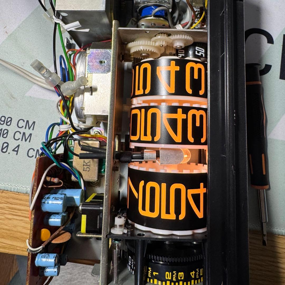 三協精機 SANKYO 801ZA パタパタ ジャンク 高級置き時計 昭和レトロ