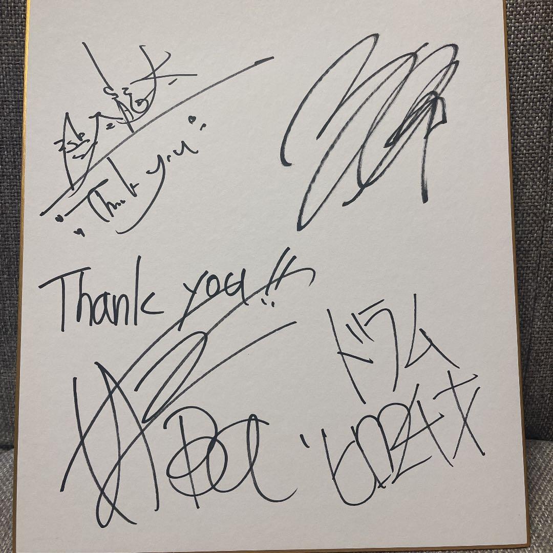 直筆サイン色紙 SUPER BEAVER - メルカリ