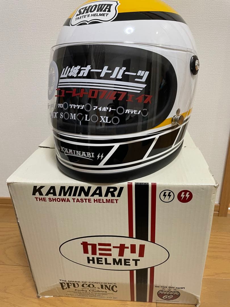 新品未使用！ 山城 レトロフルフェイス - メルカリ