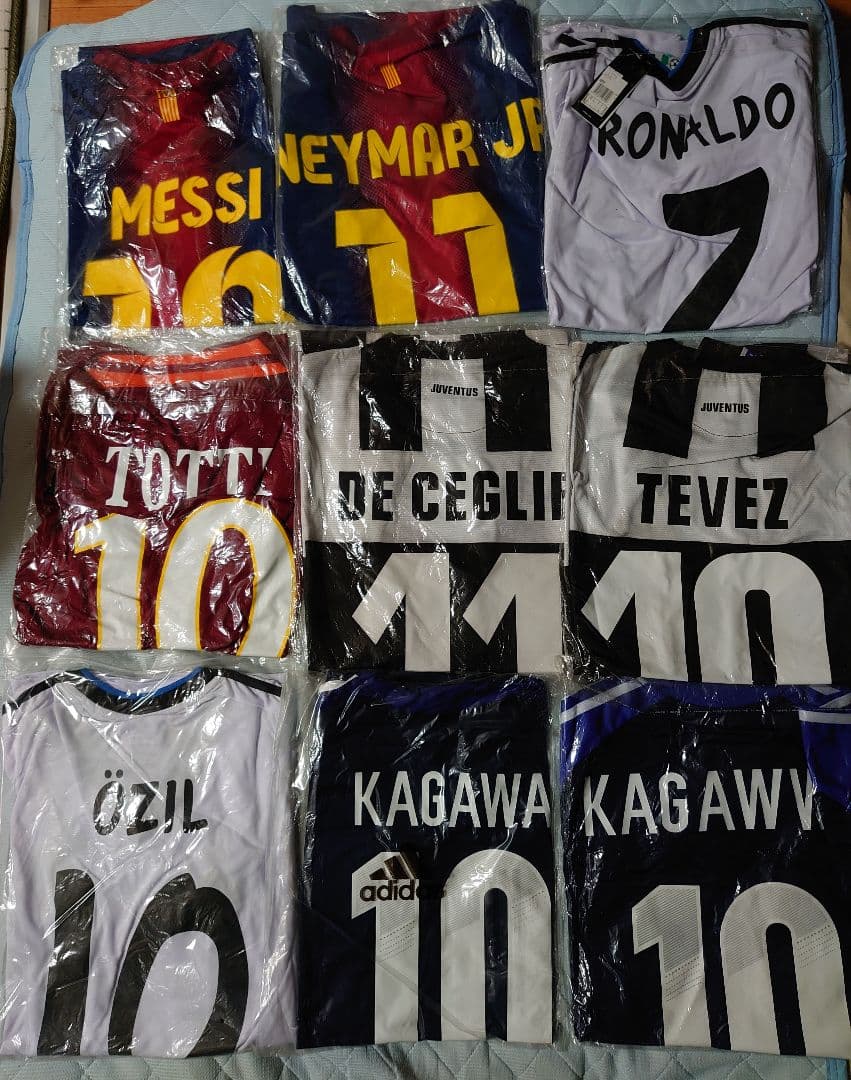 サッカー ユニフォーム ワールドカップ メッシ ロナウド ネイマール トッティ ネイマールが語るサッカー界の“2大巨頭”「メッシはアイドル、C