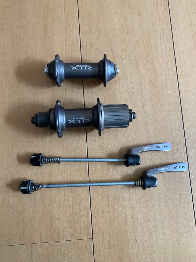 Shimano XTR ハブセット クイックレリース付き シマノ SHIMANO クイックリリースセット XTR【カウマン戸塚
