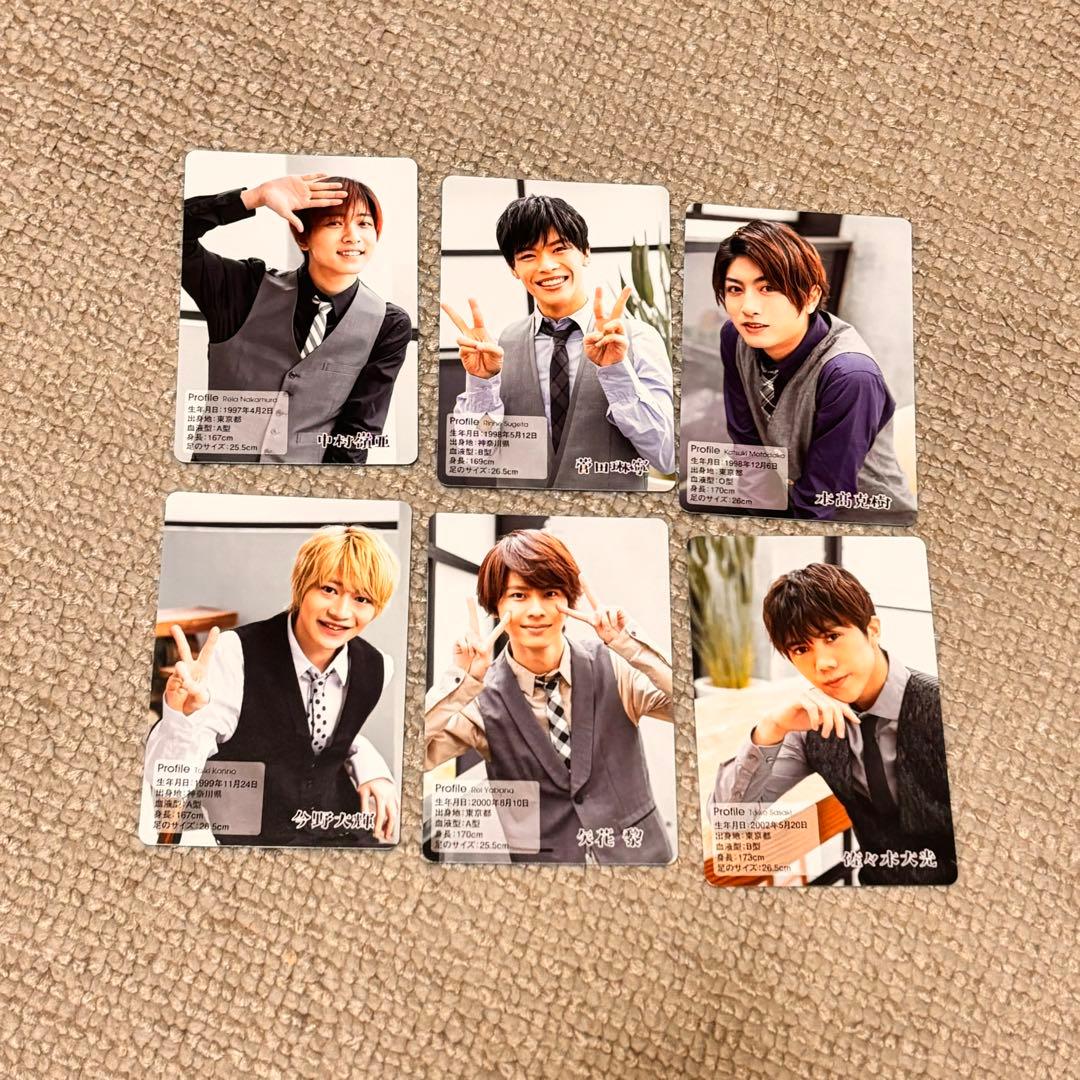 ジャニーズ アイドルカード 6枚セット - メルカリ