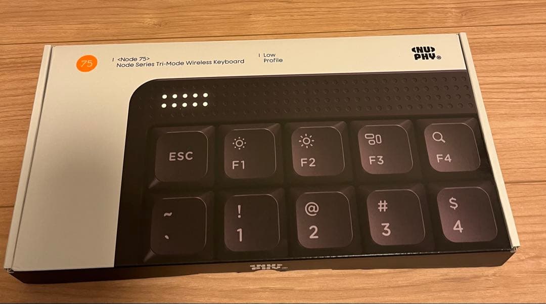 新作未使用】NuPhy Node 75Low-Profileキーボード - メルカリ