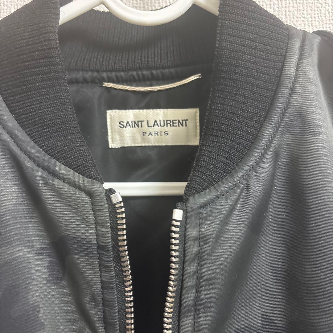 SAINT LAURENT 16aw MA-1 カモフラ 44 - メルカリ