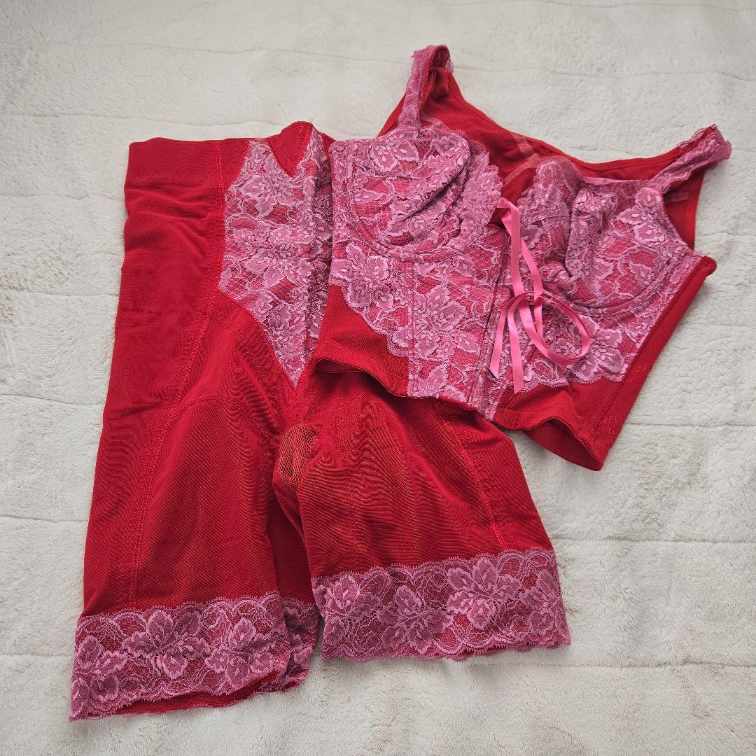 グラントイーワンズLALA ニッパービスチェ F80&ハイウェストガードル 76 中古美品 グラントイーワンズ LALA Grant Fantasy ニッパービスチェ