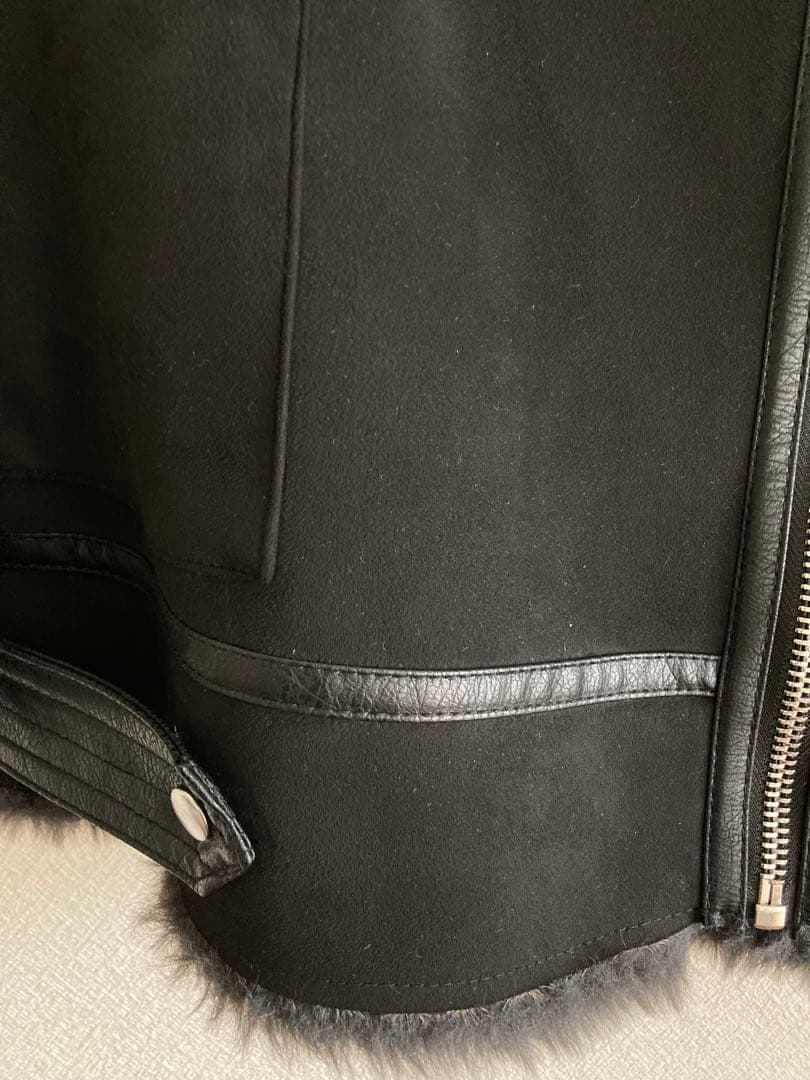 かおりん様専用！ZARA フェイクファーダブルフェイスジャケット moussy