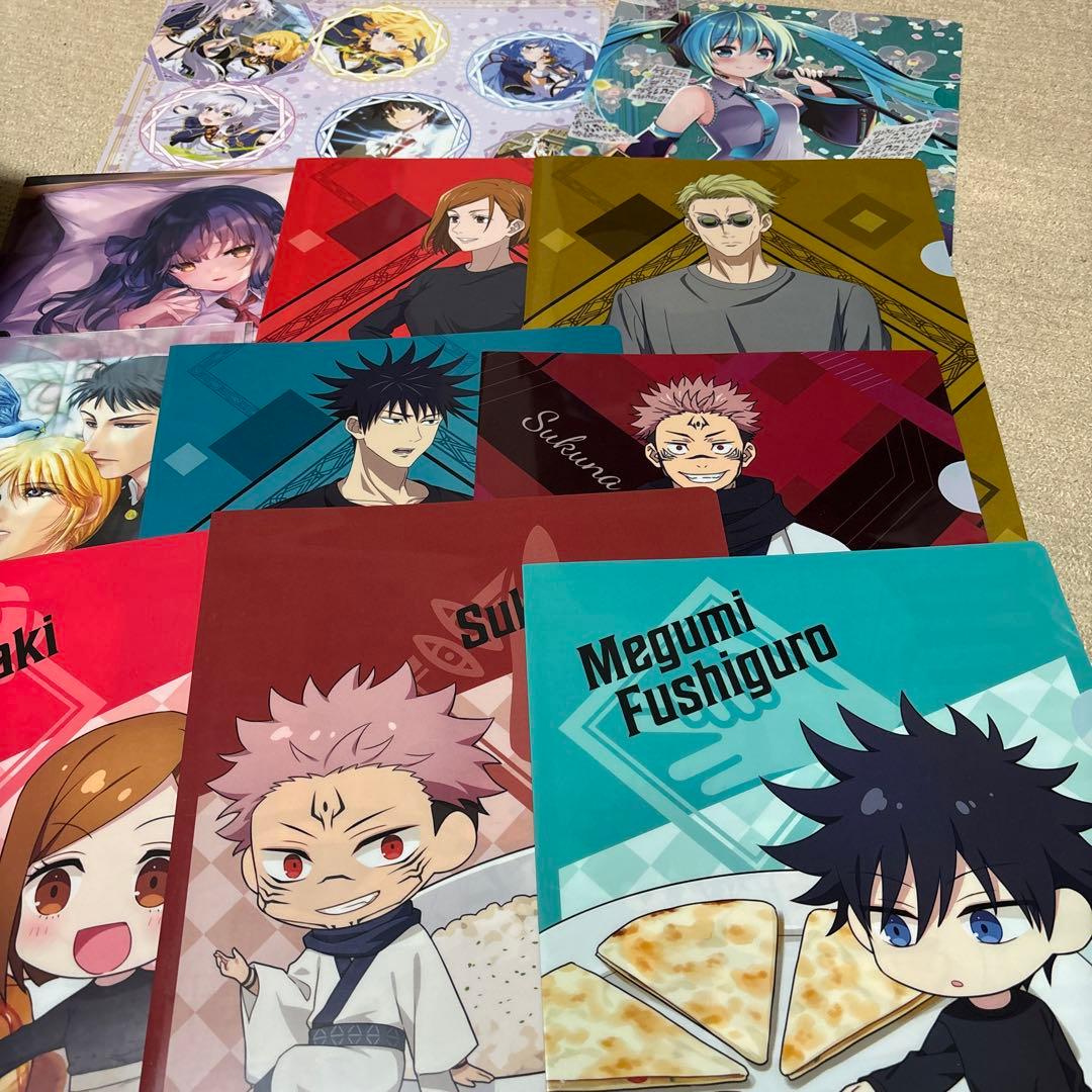 220枚前後】 大特価 クリアファイル 大量 まとめ売り セット - メルカリ