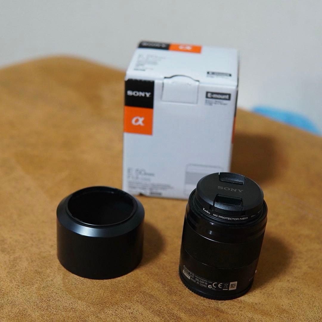 SONY 単焦点レンズ E50mm F1.8 OSS ブラック SONY ソニー カメラレンズ E 50mm F1.8 OSS APS-C用 ブラック SEL50F18 [ソニーE