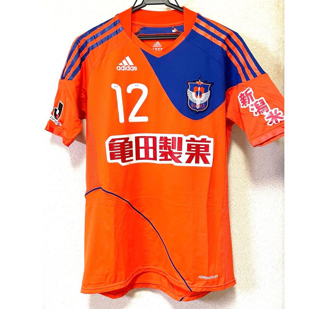 美品！ アルビレックス新潟 2010〜2011シーズンユニフォームNO.12