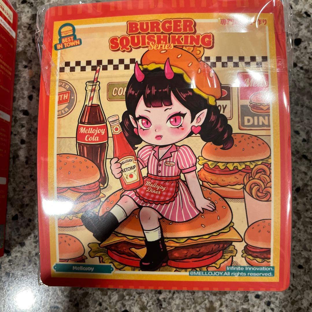 Mellojoy スクイーズ ハンバーガー シークレット レッサーパンダ