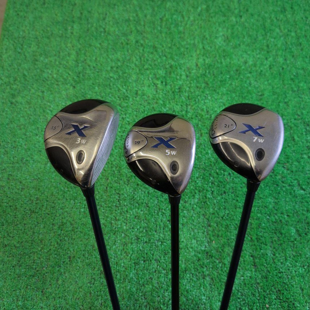 名器】Callaway X 3W・5W・7W 3本セット 2006年モデル
