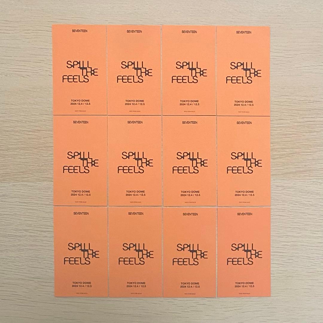 seventeen spill the feels 消費期限 会場限定トレカ